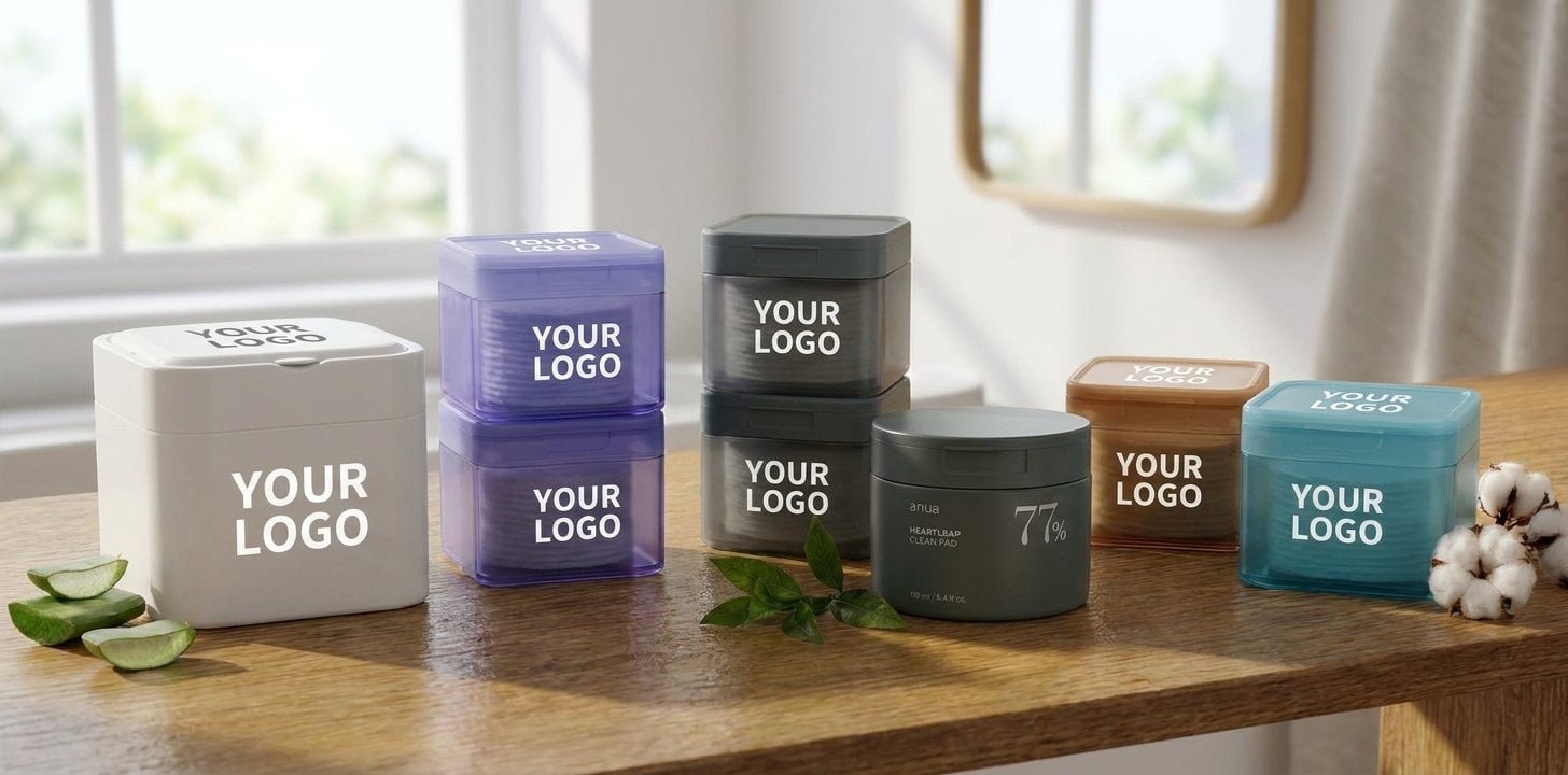 Cosmetic jar packaging for mask sheets