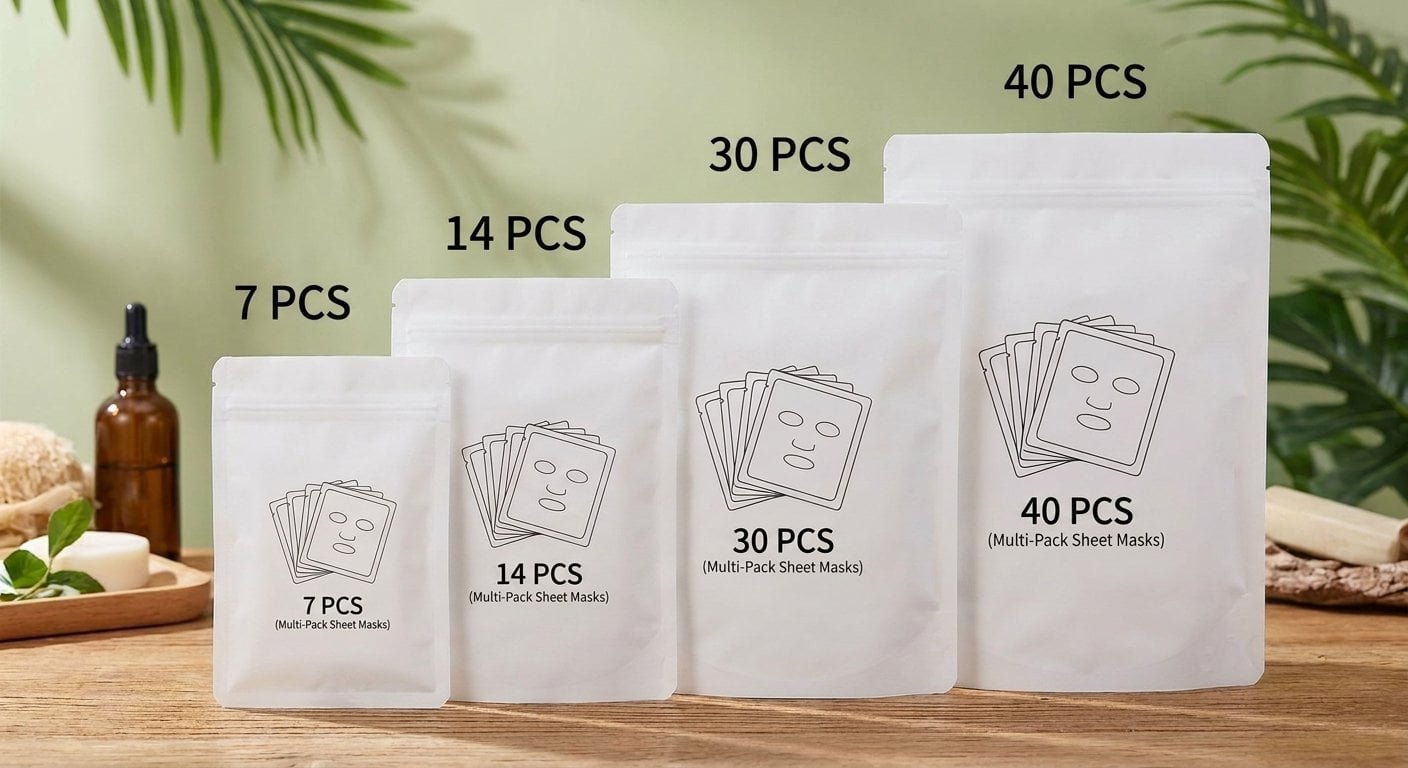Resealable zipper bag packaging