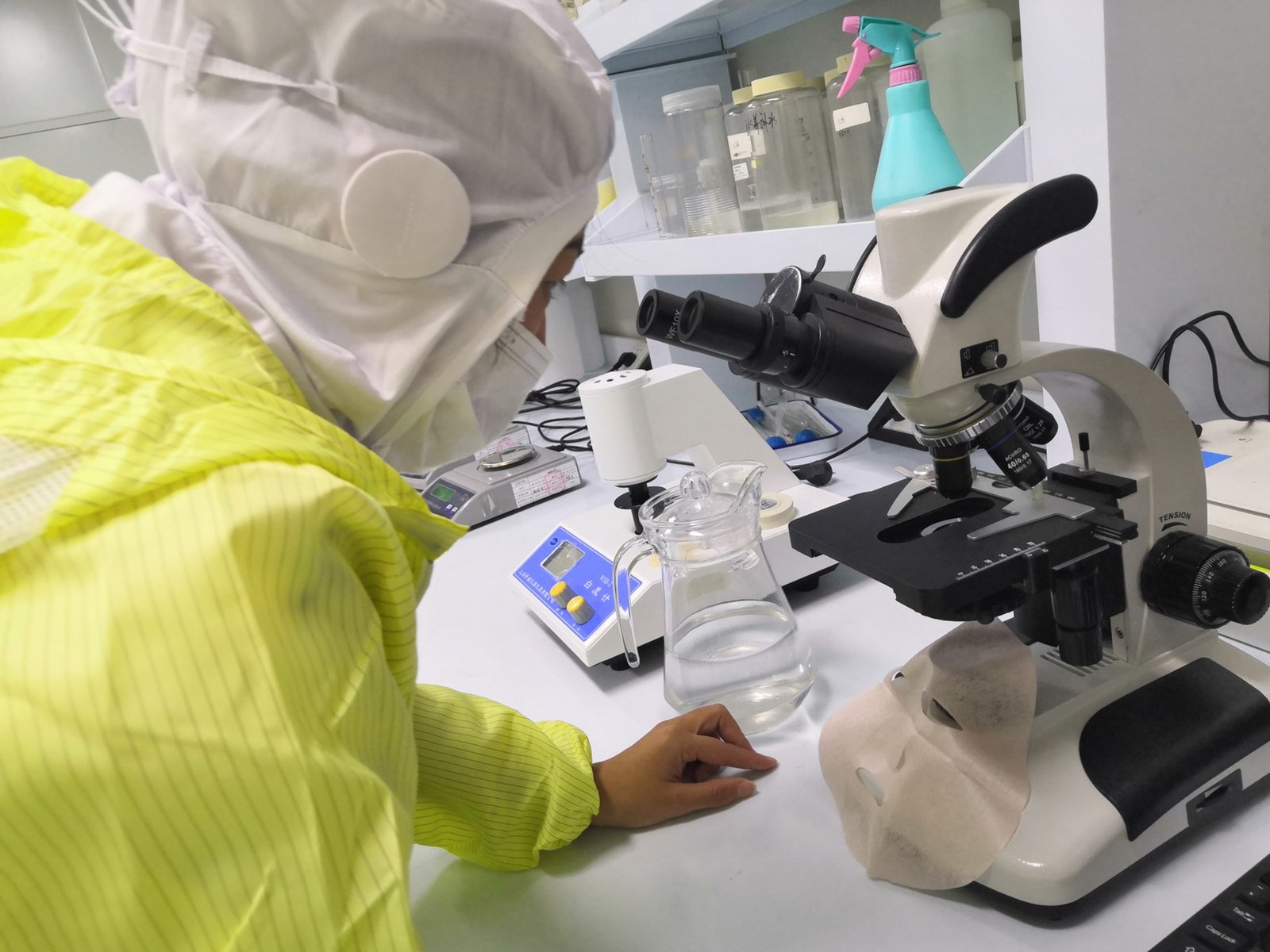 Quality control testing lab