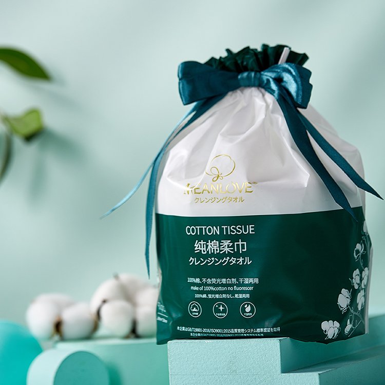 Disposable face tissues-Viscose