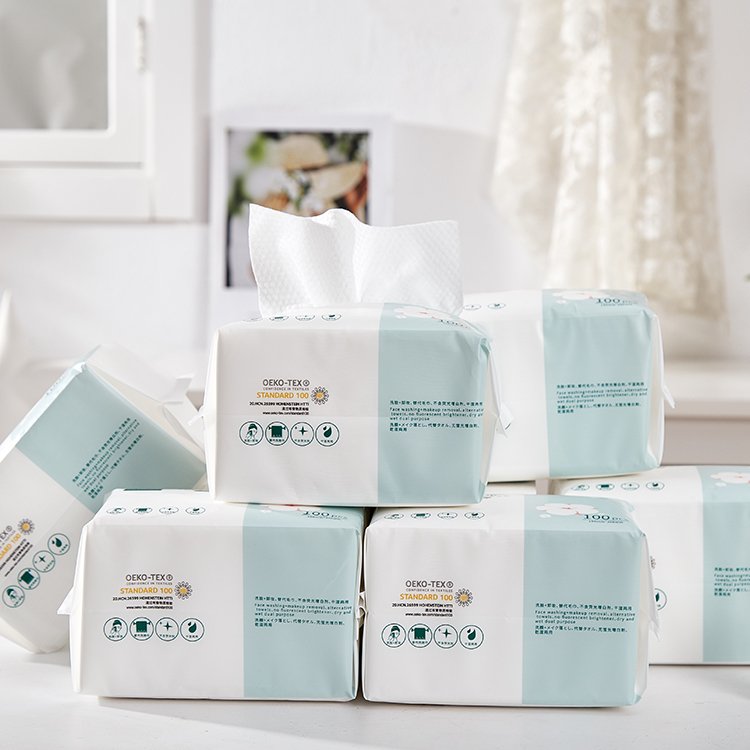 Disposable face tissue