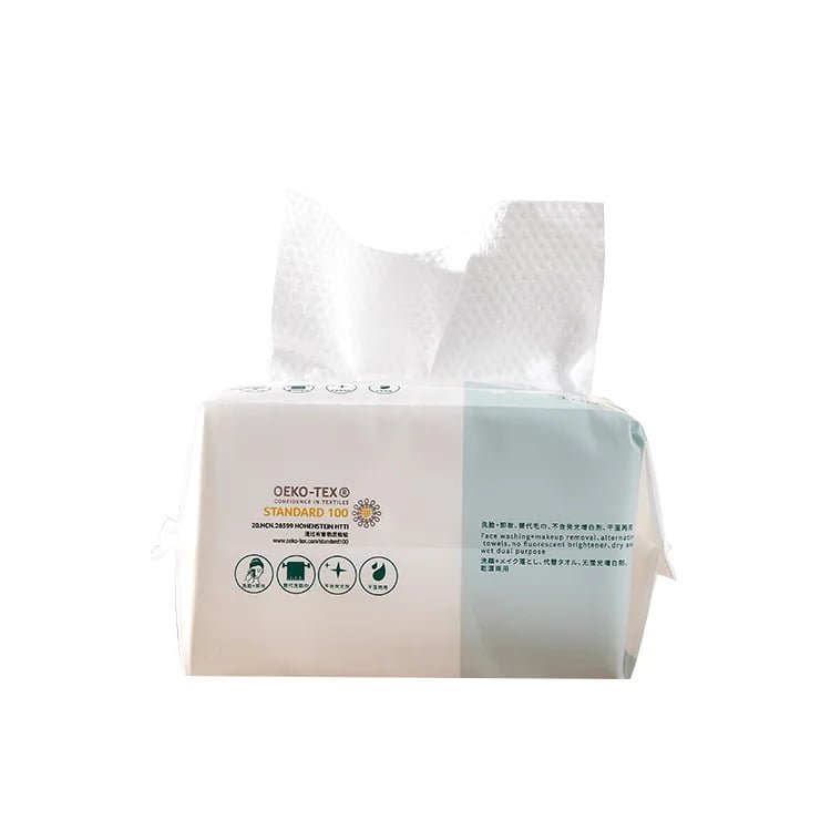 Disposable face tissue